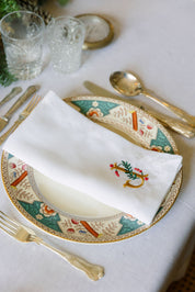 Mafra placemats with embroidered letters