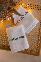 Christmas face towel - Torres Novas