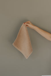 Beige Luxus face towel