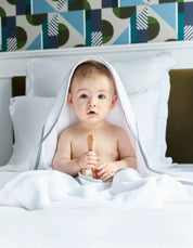 Baby towel - Mira in Organic Cotton 600 GSM - Torres Novas